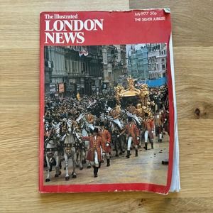 Vintage The Illustrated London News Queen July 1977 Silver Jubilee Magazine